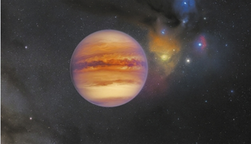 该艺术图展示了一个在蛇夫座Rho地区发现的“游牧”行星的例子.png